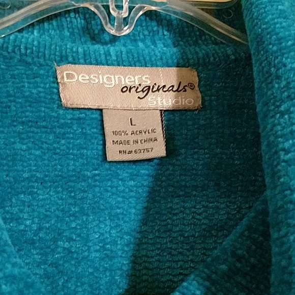 Designers Originals open front fringe sweater - Picture 3 of 5